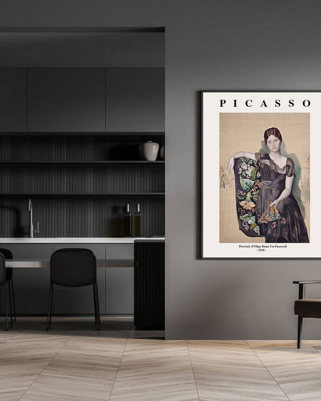 Pablo Picasso - Portrait D'Olga Dans Un Fauteuil Poster