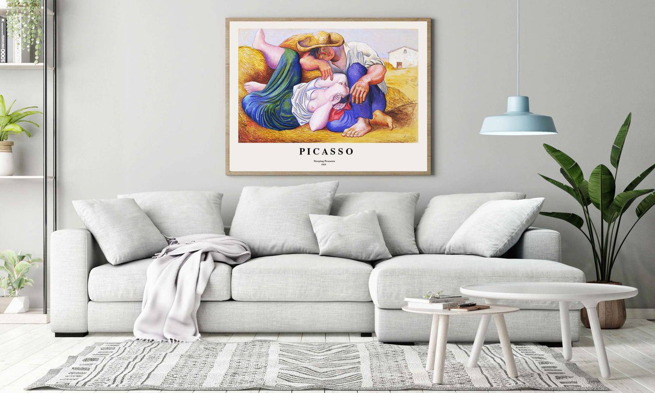 Pablo Picasso - Sleeping Peasants Poster