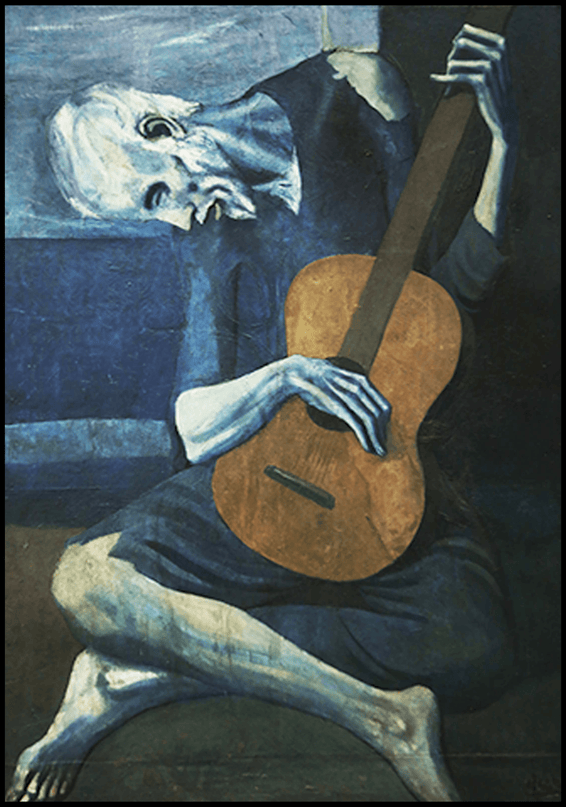 Pablo Picasso - Two Old Guitarist