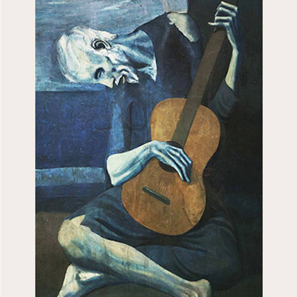 Pablo Picasso - Two Old Guitarist Poster
