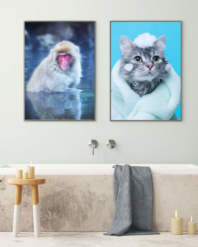 Pampered Cat Poster