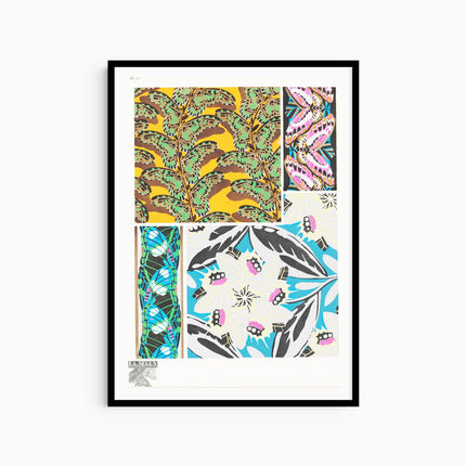 Papillons Pl.17 Poster