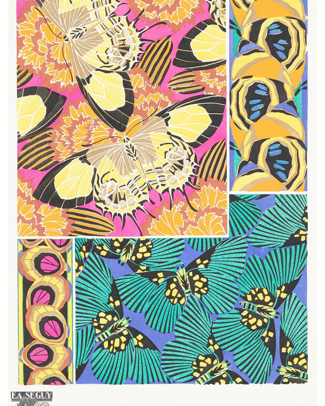 Papillons Pl.18 Poster