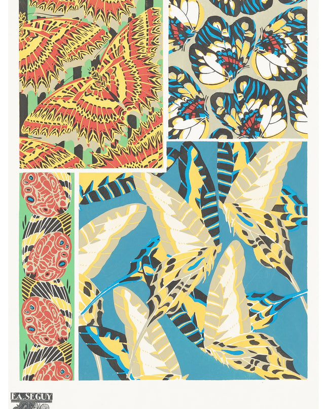 Papillons Pl.19 Poster