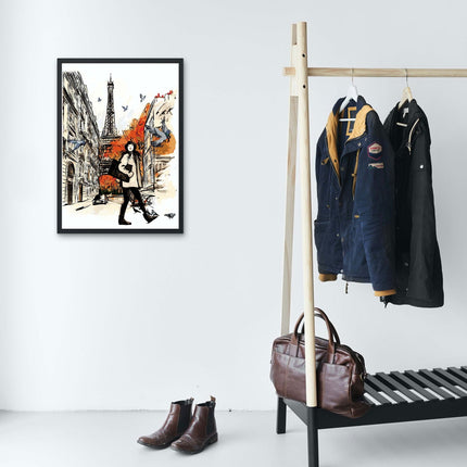 Paris in Autumn Poster