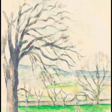Paul Cézanne - Arbre Dépouillé Au Jas De Bouffan