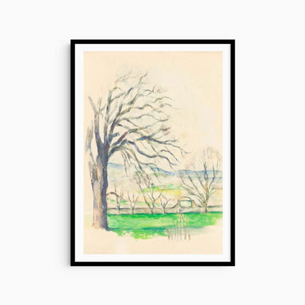 Paul Cézanne - Arbre Dépouillé Au Jas De Bouffan
