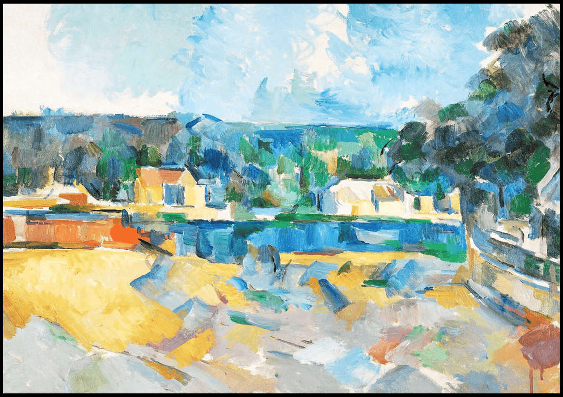 Paul Cézanne - Au bord d'Une Rivière