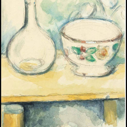 Paul Cézanne - Carafe Et Bol