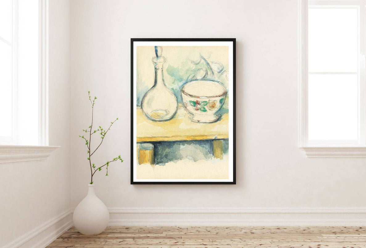 Paul Cézanne - Carafe Et Bol
