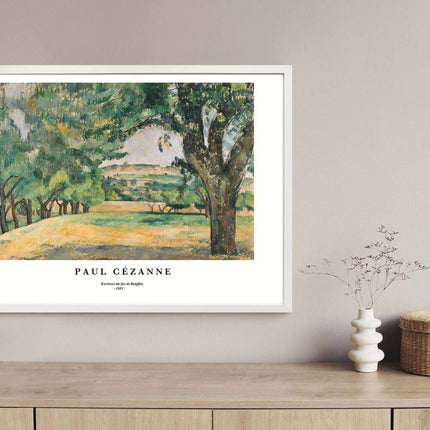 Paul Cézanne - Environs du Jas de Bouffan Poster