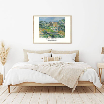 Paul Cézanne - Houses in Provence: The Riaux Valley near L'Estaque Poster