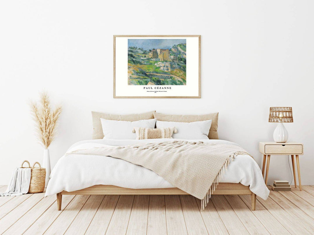 Paul Cézanne - Houses in Provence: The Riaux Valley near L'Estaque Poster