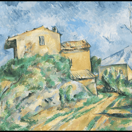 Paul Cézanne - La Maison Maria sur la route du Château Noir