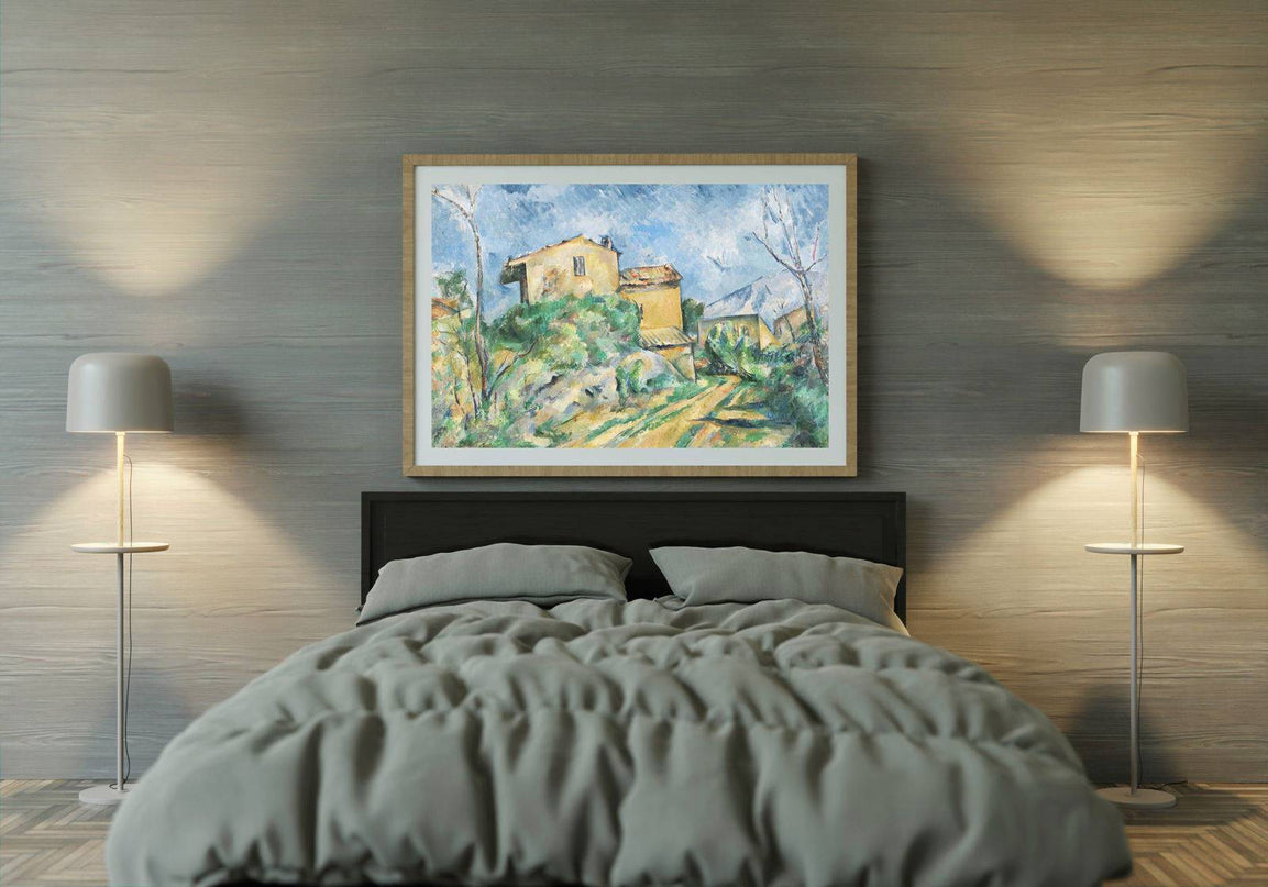 Paul Cézanne - La Maison Maria sur la route du Château Noir