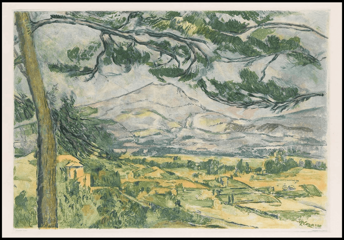Paul Cézanne - La Montagne Sainte-Victoire
