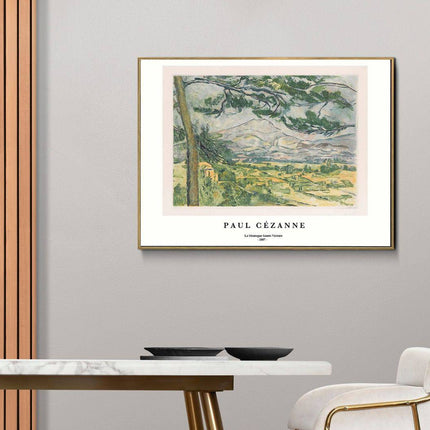 Paul Cézanne - La Montagne Sainte-Victoire Poster
