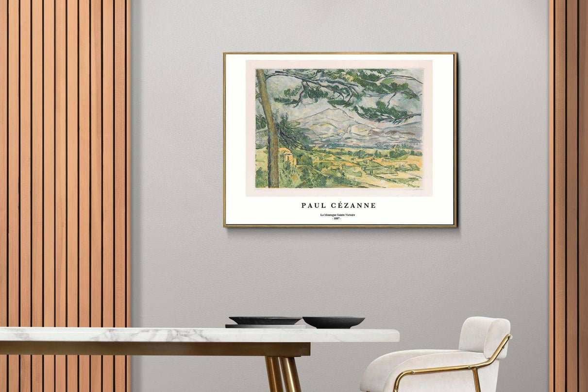 Paul Cézanne - La Montagne Sainte-Victoire Poster