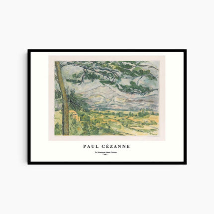 Paul Cézanne - La Montagne Sainte-Victoire Poster