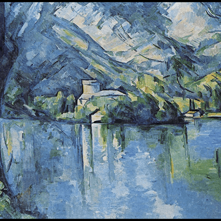 Paul Cézanne - Lac d'Annecy