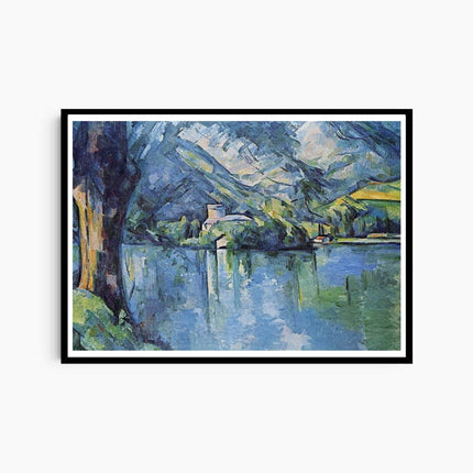Paul Cézanne - Lac d'Annecy