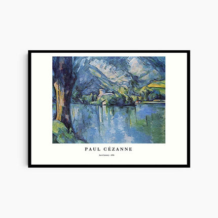 Paul Cézanne - Lac d'Annecy Poster