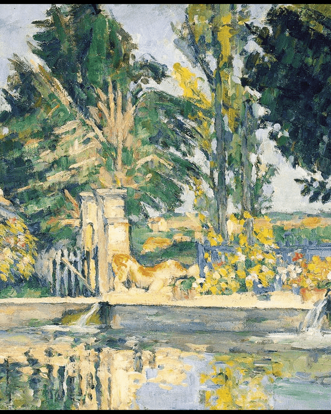 Paul Cézanne - Le Bassin du Jas de Bouffan