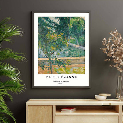 Paul Cézanne - Le Bassin du Jas de Bouffan Poster