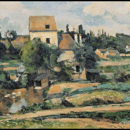 Paul Cézanne - Le Moulin sur la Couleuvre à Pontoise