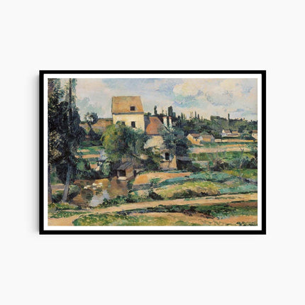 Paul Cézanne - Le Moulin sur la Couleuvre à Pontoise