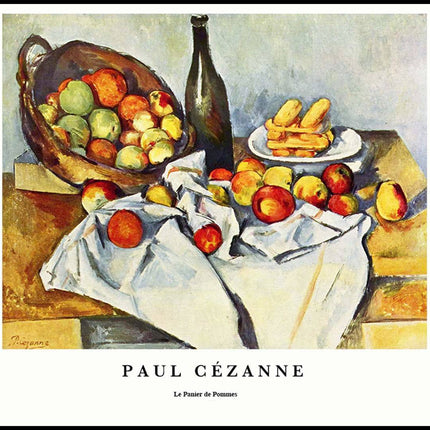 Paul Cézanne - Le Panier des Pommes Poster