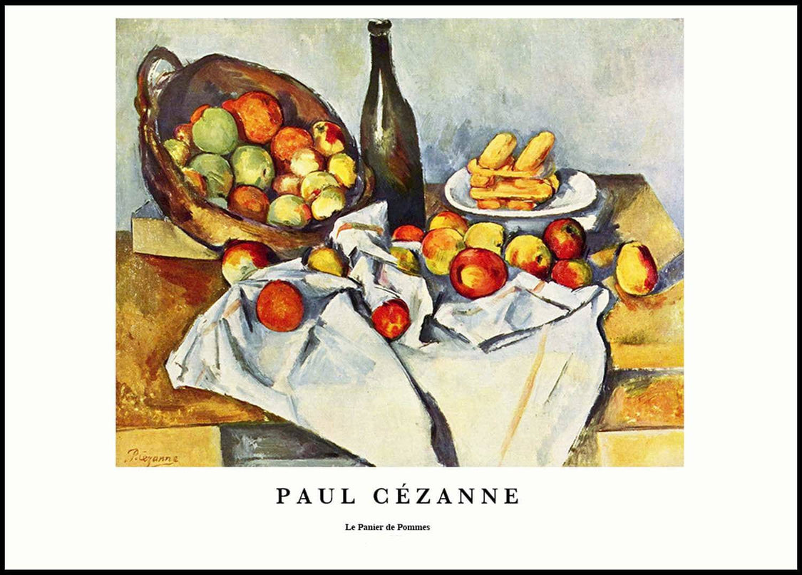 Paul Cézanne - Le Panier des Pommes Poster