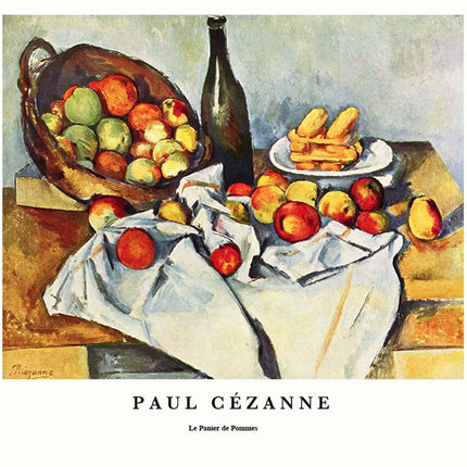 Paul Cézanne - Le Panier des Pommes Poster