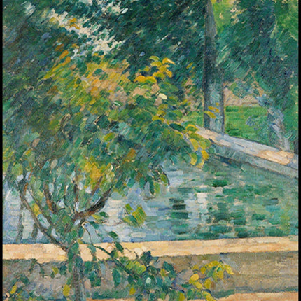 Paul Cézanne - Le bassin du Jas de Bouffan