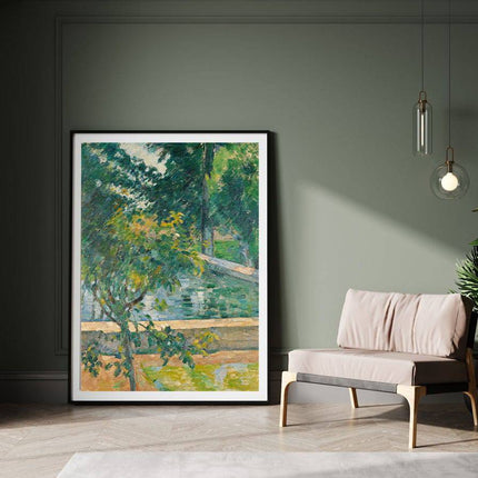 Paul Cézanne - Le bassin du Jas de Bouffan