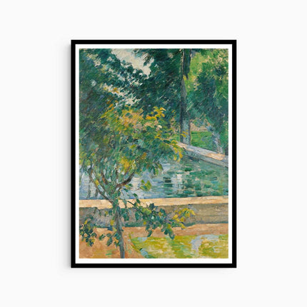 Paul Cézanne - Le bassin du Jas de Bouffan