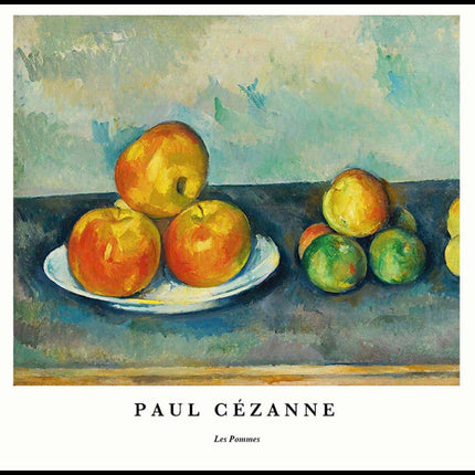 Paul Cézanne - Les Pommes Poster