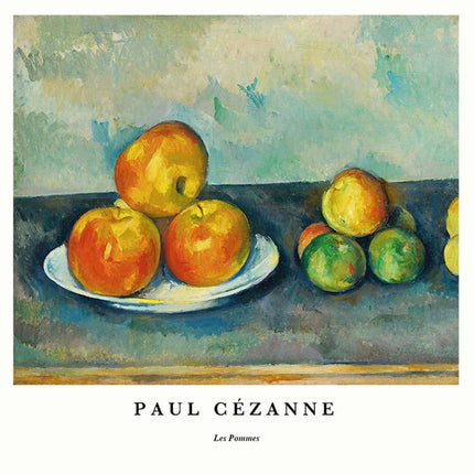 Paul Cézanne - Les Pommes Poster