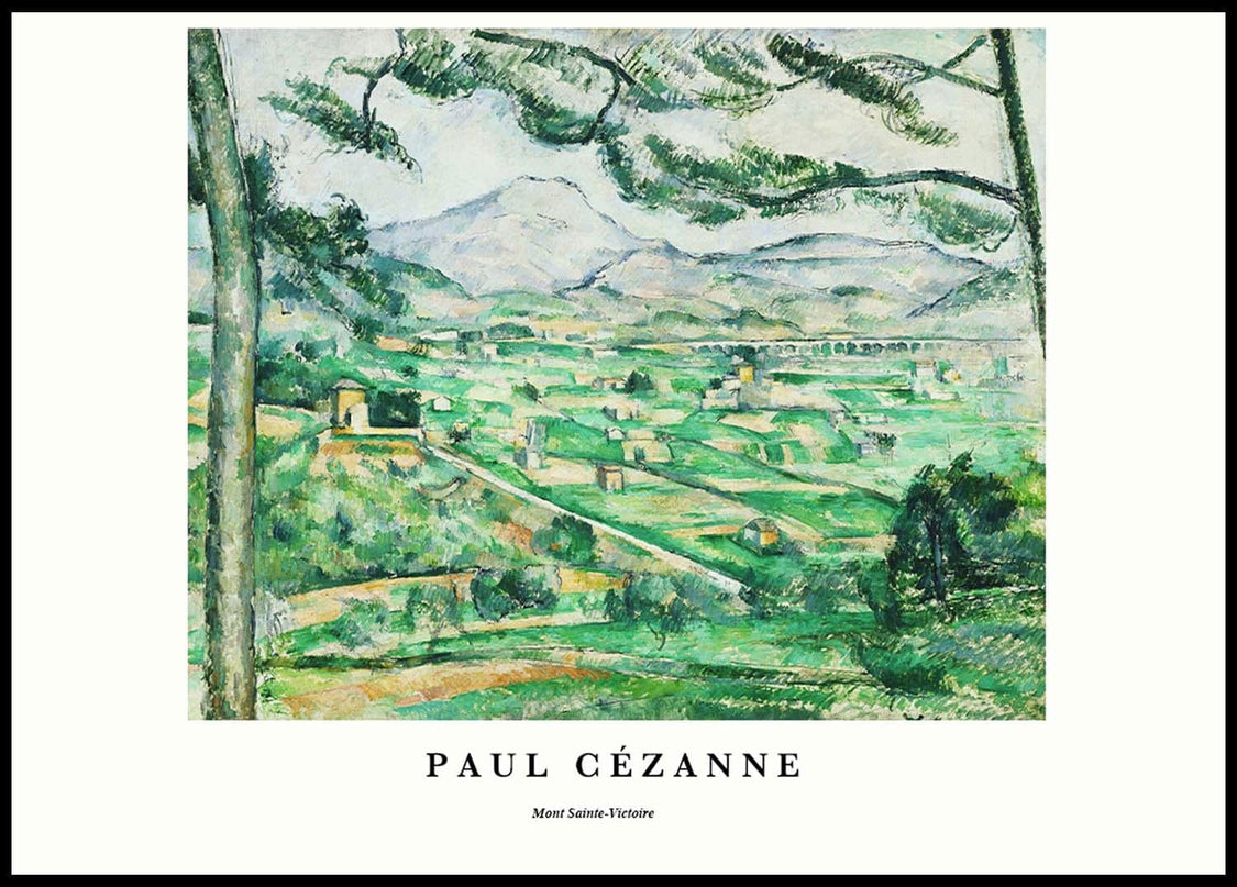 Paul Cézanne - Mont Sainte-Victoire Poster