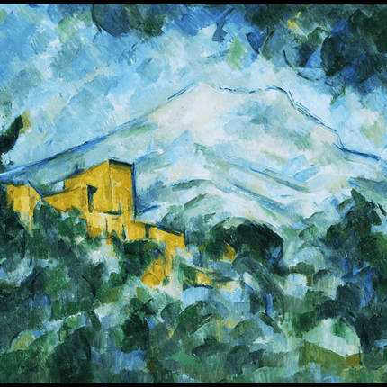 Paul Cézanne - Mont Sainte-Victoire and Château Noir