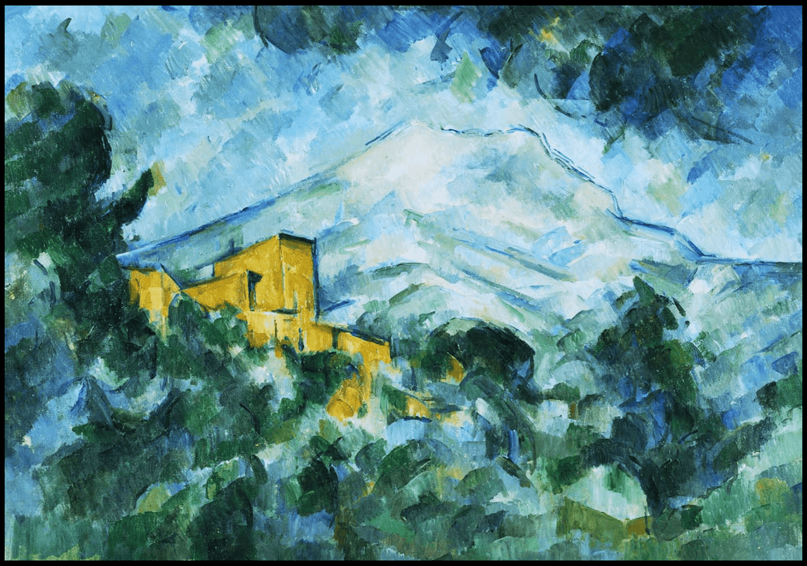 Paul Cézanne - Mont Sainte-Victoire and Château Noir