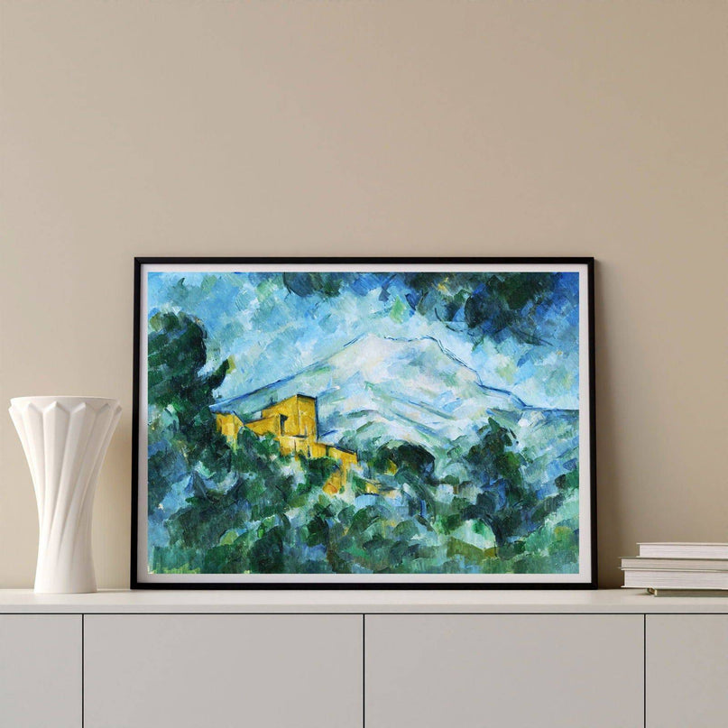 Paul Cézanne - Mont Sainte-Victoire and Château Noir