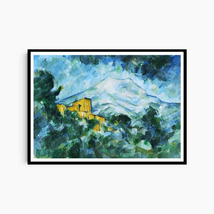 Paul Cézanne - Mont Sainte-Victoire and Château Noir