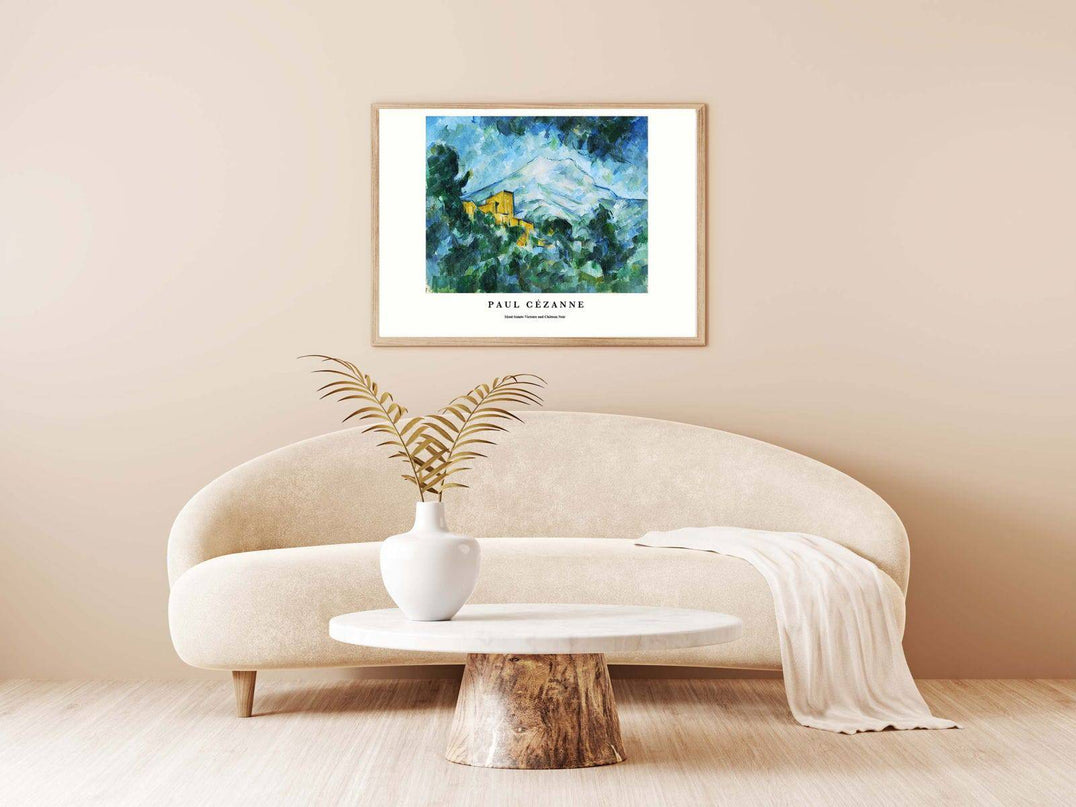Paul Cézanne - Mont Sainte-Victoire and Chateau Noir Poster