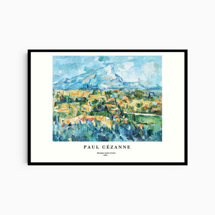 Paul Cézanne - Montage Sainte-Victoire Poster