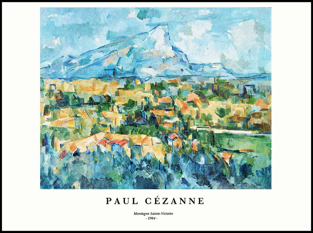 Paul Cézanne - Montagne Sainte-Victoire Poster