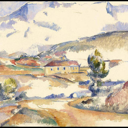 Paul Cézanne - Montagne Sainte-Victoire from near Gardanne