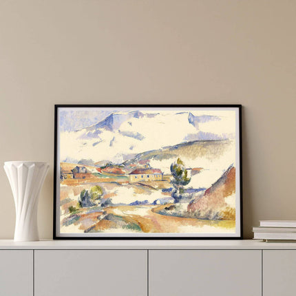 Paul Cézanne - Montagne Sainte-Victoire from near Gardanne