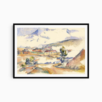 Paul Cézanne - Montagne Sainte-Victoire from near Gardanne