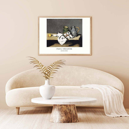 Paul Cézanne - Morte à la Bouilloire Poster